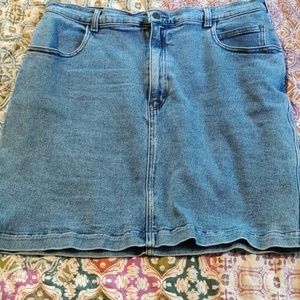 Harley Davidson denim skirt